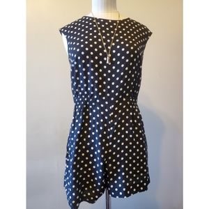 Ann Taylor Polka-dot Romper